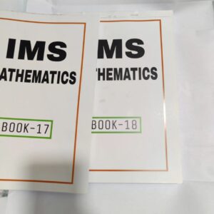 IMS 2024 Mathematics 20 booklets+ 2022-23 Solved Papers, Complete Set for Math Optional