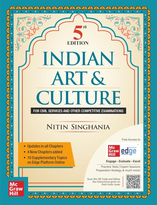 Indian Art and Culture (English) by Nitin Singhania 2nd Hand Book